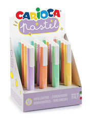 Expositor 16 Marcador Carioca Pastel Surtidos | Universal Española S,A, | Pack 16 Unidades