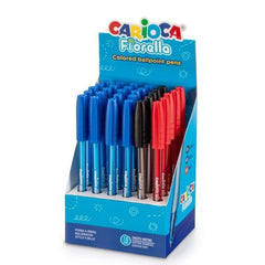 EXPOSITOR 30 BOLIGRAFO CARIOCA FIORELLA COLORES SURTIDOS | 30 UNIDADES | (UNIVERSAL ESPAÑOLA S,A,)
