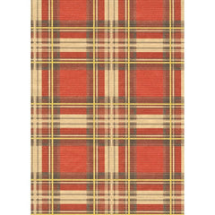 BOBINA PAPEL REGALO 31CM TARTAN ROJO | SADOCH | 1 UNIDAD | 8006715332292