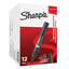 Rotulador Sharpie Permanente W10 Punta Biselada Negro | Sharpie | Pack 12 Unidades