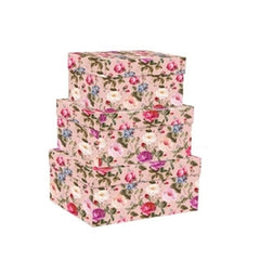SET 3 CAJAS ROSAS | KARTOS | 1 UNIDAD | 8009162409678
