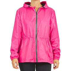 CHUBASQUERO MUJER FUCSIA DETALLES REFLECTANTES T, S | PERLETTI | 1 UNIDAD | 8015831142470