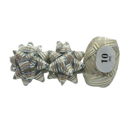 BLISTER 2 COCAS 14MM+BOBINA 10MMX10MT LINEAS METALIZADAS | BRIZZOLARI | 1 UNIDAD | 8031653578440