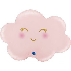 GLOBO NUBE SATINADA ROSA PASTEL 61 CM | GRABO BALLOONS | 1 UNIDAD | 8050195721183
