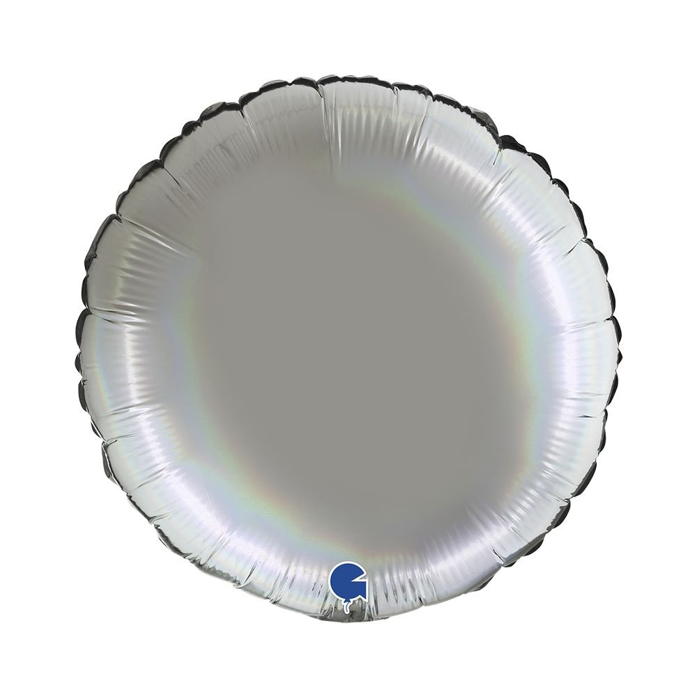 GLOBO GLOBO PLATEADO 28 CM 29 CM | GRABO BALLOONS | 1 UNIDAD | 8050195741396