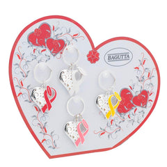 EXPOSITOR 8 LLAVEROS CORAZONES LAZOS | BAGUTTA | ENVASE 8 UDS. UNIDAD | 8050999811592