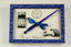 Set bolígrafo de cristal y tinta azul Rubinato