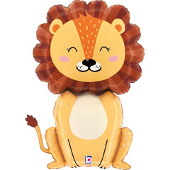 GLOBO LEON DE LA JUNGLA 81 CM | GRABO BALLOONS | 1 UNIDAD | 8055513253025
