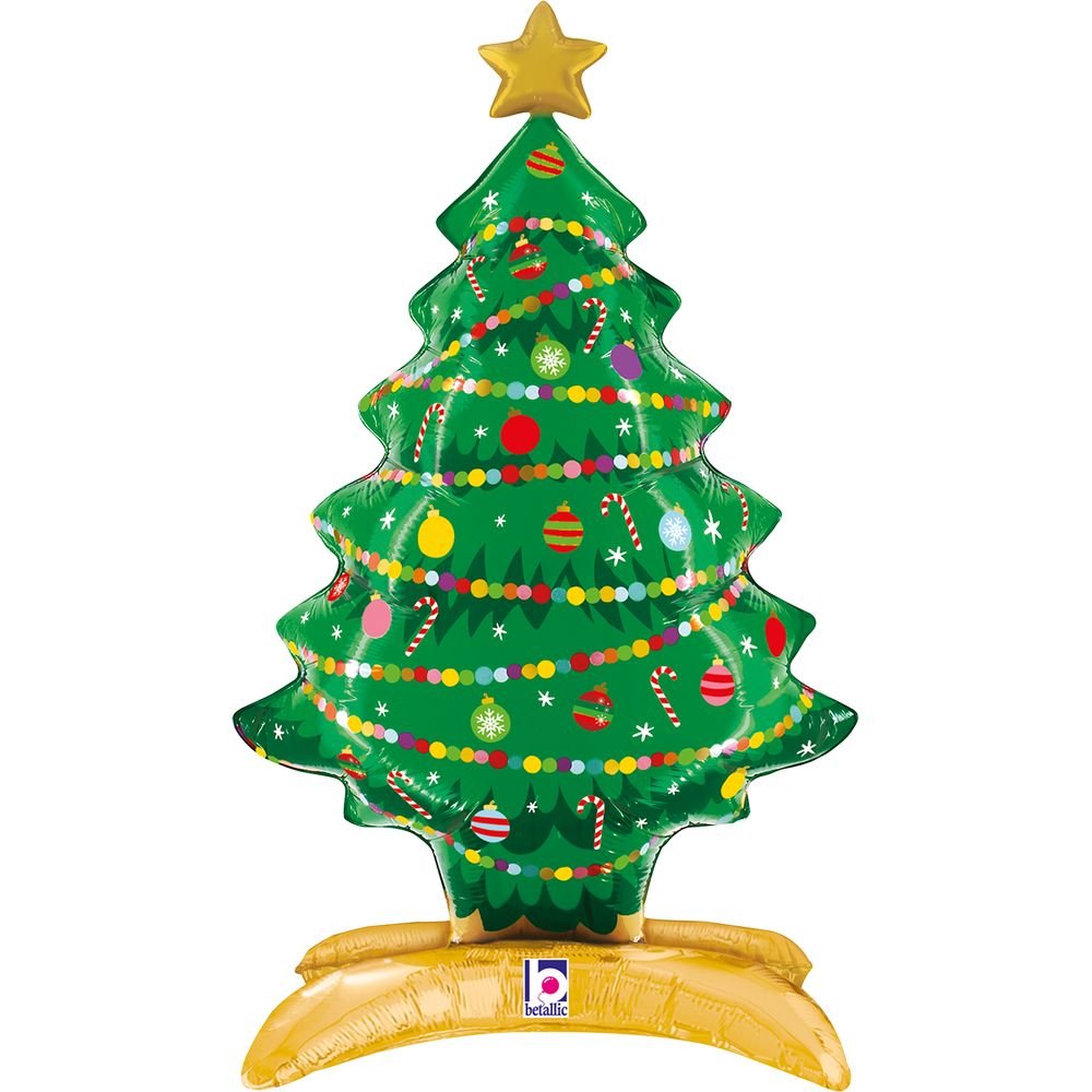 GLOBO ARBOL DE NAVIDAD DE STANDUPS 81 CM | GRABO BALLOONS | 1 UNIDAD | 8055513253186