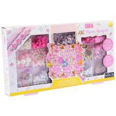 JUEGO CREA TUS PULSERAS PERLINE FLORES 500 PCS | NICE GROUP | 1 UNIDAD | 8056779870490