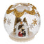 ESFERA DE CRISTAL CON LUZ CON VELA MISTERIO DORADO | BAGUTTA | 1 UNIDAD | 8057639858733