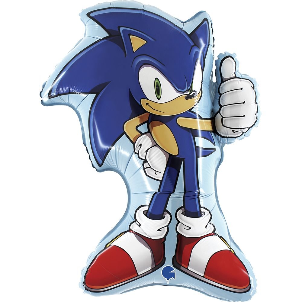 GLOBO SONIC SONIC 84 CM | GRABO BALLOONS | 1 UNIDAD | 8057680307174