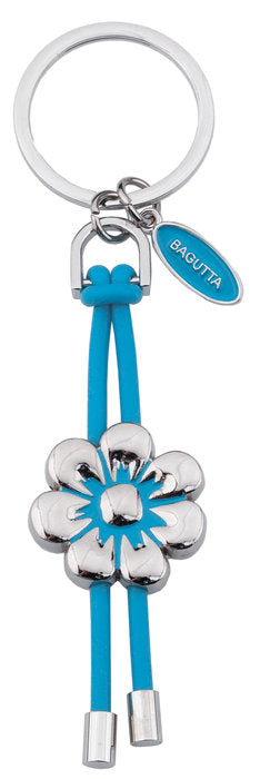 LLAVERO METALICO MARGARITA DE LA SUERTE AZUL | BAGUTTA | 1 UNIDAD | 8058956702679