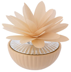 MIKADO SEMI ESFERA 9 CM CON DIFUSOR FLOR DALIA MARFIL | BAGUTTA | 1 UNIDAD | 8058956702860