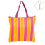 Bolsa plástica reciclada rayas DCASA
