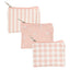 Monedero Bridget Rosa Maquillaje DCASA Pack 12