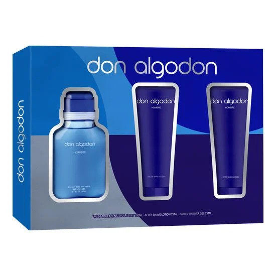 SET COLONIA 100ML+AFTER SHAVE+GEL DUCHA DON ALGODON HOMBRE | DON ALGODON | 1 UNIDAD | 8410190635661
