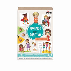 JUEGO APRENDE EN POSITIVO - LAS EMOCIONES | DISET | 1 UNIDAD | 8410446412015