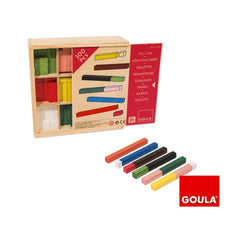 JUEGO EDUCATIVO REGLETAS 10X10 CAJA | GOULA | 1 UNIDAD | 8410446511060