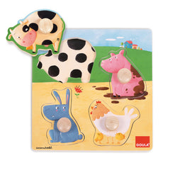 PUZZLE ANIMALES GRANJA COLOR | GOULA | 1 UNIDAD | 8410446530696