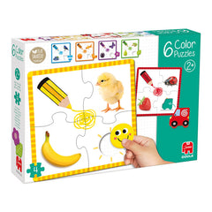 JUEGO 6 COLOR PUZZLE | GOULA | 1 UNIDAD | 8410446534755