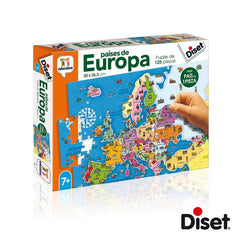 JUEGO EDUCATIVO PAISES DE EUROPA | DISET | 1 UNIDAD | 8410446689479