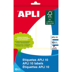 ETIQUETA BLANCA 53X100 10H APLI 1660 | 10 UNIDADES | (APLI)