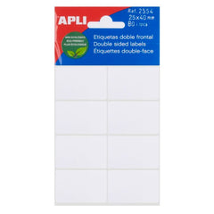 ETIQUETA BLANCA 25X40 APLI 2554 | 10 UNIDADES | (APLI)