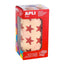 Rollo Gomets Estrella Rojo Metalizado Autoadhesivo 19,5mm