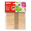 Bolsa 50 Palos Polo Natural 114x10mm