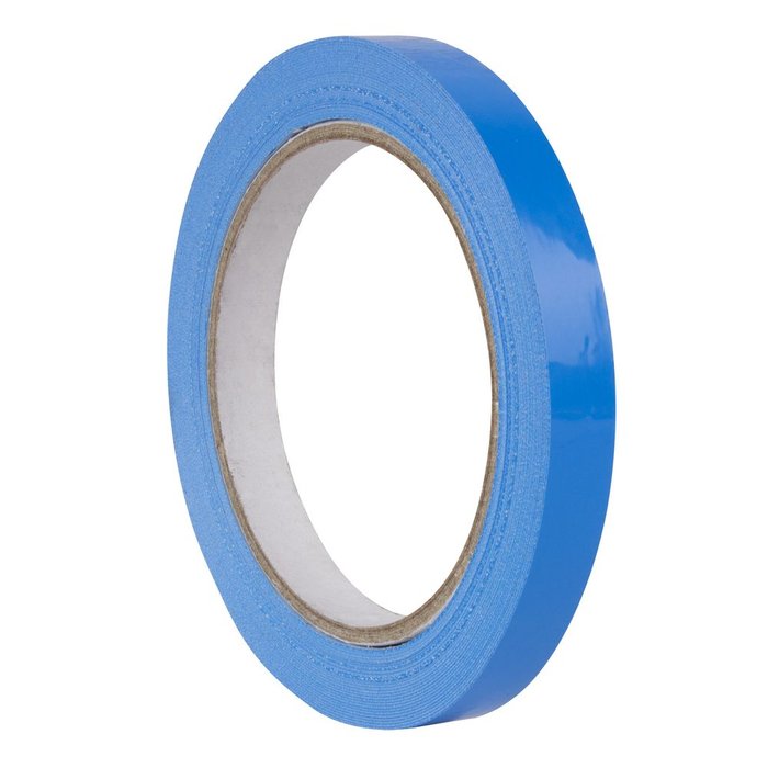 ROLLO CINTA ADHESIVA PVC AZUL 12 MM X 66 M | 12 UNIDADES | (APLI)