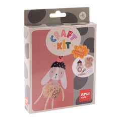 JUEGO CREA CRAFT KIT POMPOM BUNNY | APLI MANUALIDADES | ENVASE 2 UDS. UNIDAD | 8410782198819