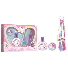 SET COLONIA 50ML + SOMBRA+ TRENZAS GOMA UNICORNIO | AIRVAL INTERNATIONAL S,A, | 1 UNIDAD | 8411114095660