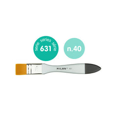 PINCEL PREMIUM SYNTHETIC SERIE 631 Nº 40 | 6 UNIDADES | (MILAN)