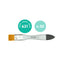 PINCEL PREMIUM SYNTHETIC SERIE 631 Nº 50 | 6 UNIDADES | (MILAN)