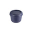 RECIPIENTE PARA ALIMENTOS HERMETICO REDONDO 0,25L TAPA AZUL | MILAN DISEÑO | 1 UNIDAD | 8411574091011