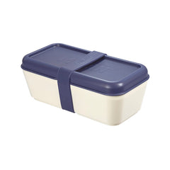 RECIPIENTE PARA ALIMENTOS RECTANGULAR 0,75L TAPA AZUL | MILAN DISEÑO | 1 UNIDAD | 8411574091028