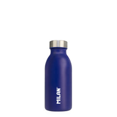 BOTELLA ISOTERMICA ACERO INOXIDABLE 354 ML SERIE ACID AZUL | MILAN DISEÑO | 1 UNIDAD | 8411574100263