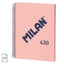 Paquete de 3 cuadernos espiral A4+ rosa Milan 80 hojas