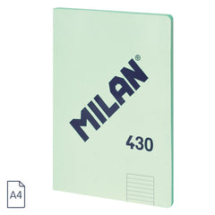 Bloc Espiral Estándar Liso 90g | Milan | Cartón | Formato Estándar | Pack 3 Unidades