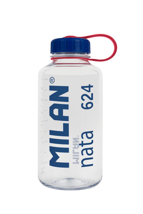 BOTELLA TRITAN 1 L MILAN NATA 624 TRANSPARENTE | MILAN DISEÑO | 1 UNIDAD | 8411574106401