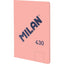 Libreta A5 Encolada 48H Liso 95 g Colección 430 1918 Rosa Milan