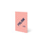Libreta Encolada Milan A6 48H Liso Rosa Marca Milan Diseño