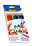 C/12 lapiz madera jovi colores