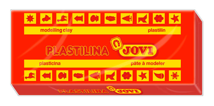 PLASTILINA JOVI 71 ROJO | 15 UNIDADES | (JOVI)