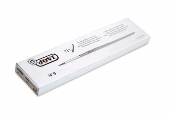 PINCEL ACUARELA JOVI Nº 6 | 12 UNIDADES | (JOVI)