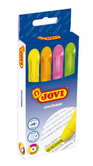 Marcador Cera Colores Surtidos Blister 4 Unid | Jovi | Pack 1 Unidades