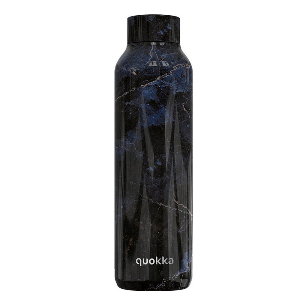 BOTELLA TERMO ACERO INOXIDABLE 630 ML NEGRA QUOKKA | QUOKKA | 1 UNIDAD | 8412497120871