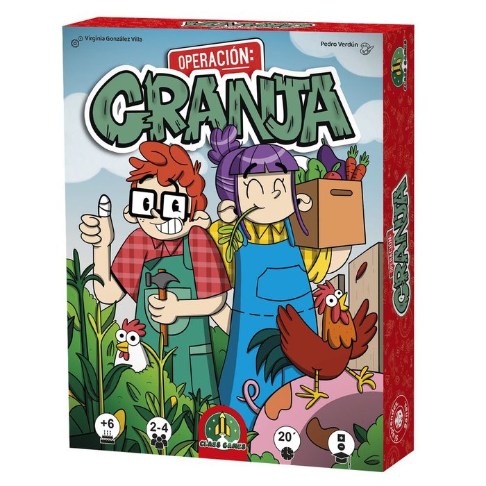 JUEGO DE MESA OPERACION GRANJA | JUGUETES FALOMIR S,A | 1 UNIDAD | 8412553335782