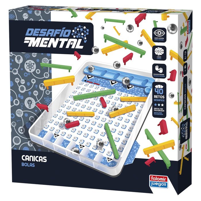 JUEGO DE MESA CANICAS DESAFIO MENTAL | JUGUETES FALOMIR S,A | 1 UNIDAD | 8412553340106